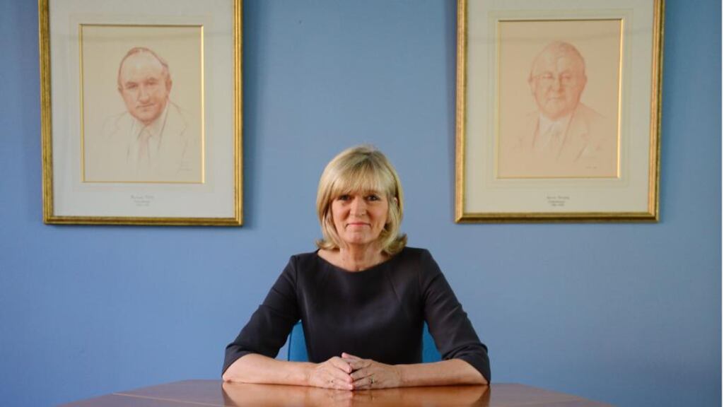 Emily O’Reilly pictured in her office during her last week as Ombudsman last year. Photograph: Bryan O’Brien / THE IRISH TIMES
