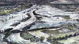 Bridges were swept away in our first big flood here. What lies ahead would make anybody anxious