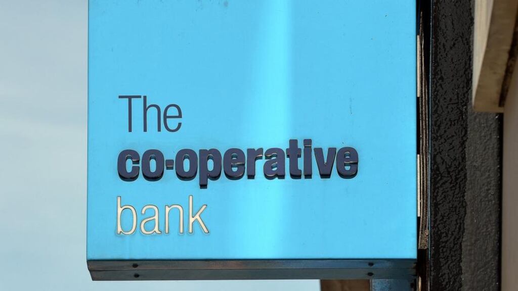 The Co-Operative Bank said its restructuring will be the first successful consensual creditor bank bail-in in the UK, without taxpayer support. Photograph: John Stillwell/PA Wire