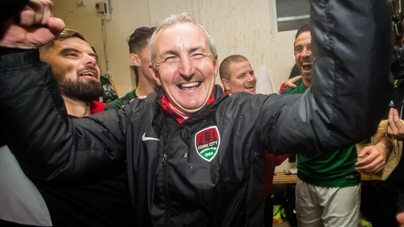 John Caulfield will need to get his recruitment right if Cork City are to retain the League of Ireland. Photograph: Ryan Byrne/Inpho