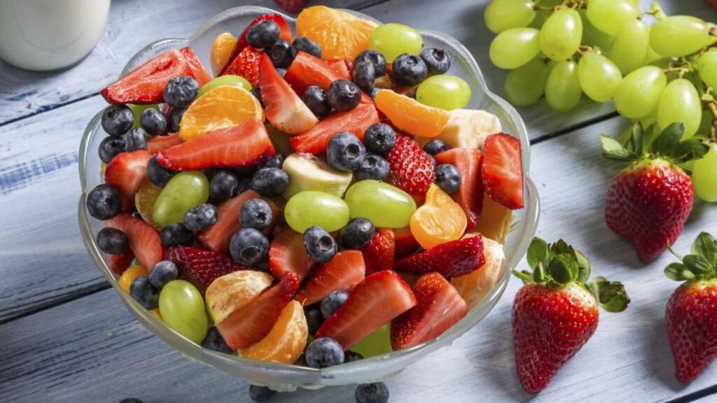 Eat the whole fruit as nature intended rather than consuming large volumes of fruit juice.