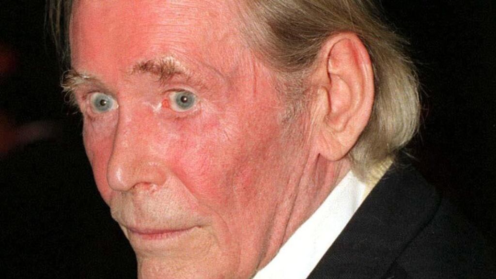 Peter O’Toole: “Brought an extraordinary standard” to bear during a lifetime’s acting career. Photograph: Michael Walter/PA