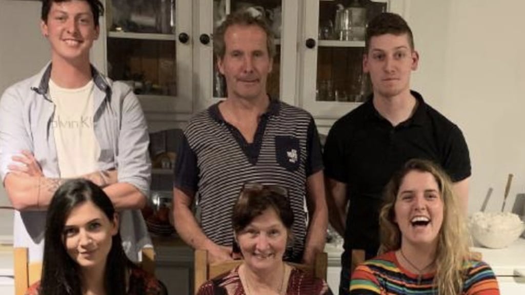 The McCarthy family from Ballinadee, Co Cork: The late Paddy McCarthy is in the centre at the back. Also pictured, left to right, are his son Thomas, son Niall, daughter Anna, wife Ann and daughter Rachel. Photograph: courtesy of Rachel McCarthy