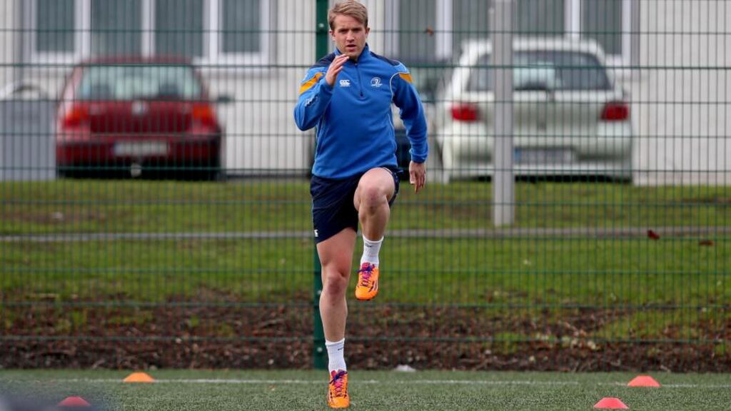 Luke Fitzgerald had been named on the left wing for Leinster’s Pro12 clash away to the Cardiff Blues. Photograph: Ryan Byrne/Inpho