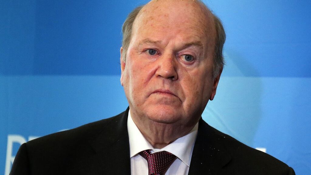 Minister for Finance  Michael Noonan: will join other euro zone finance ministers in Brussels to discuss a range of politically sensitive issues. Photograph:  Niall Carson/PA Wire