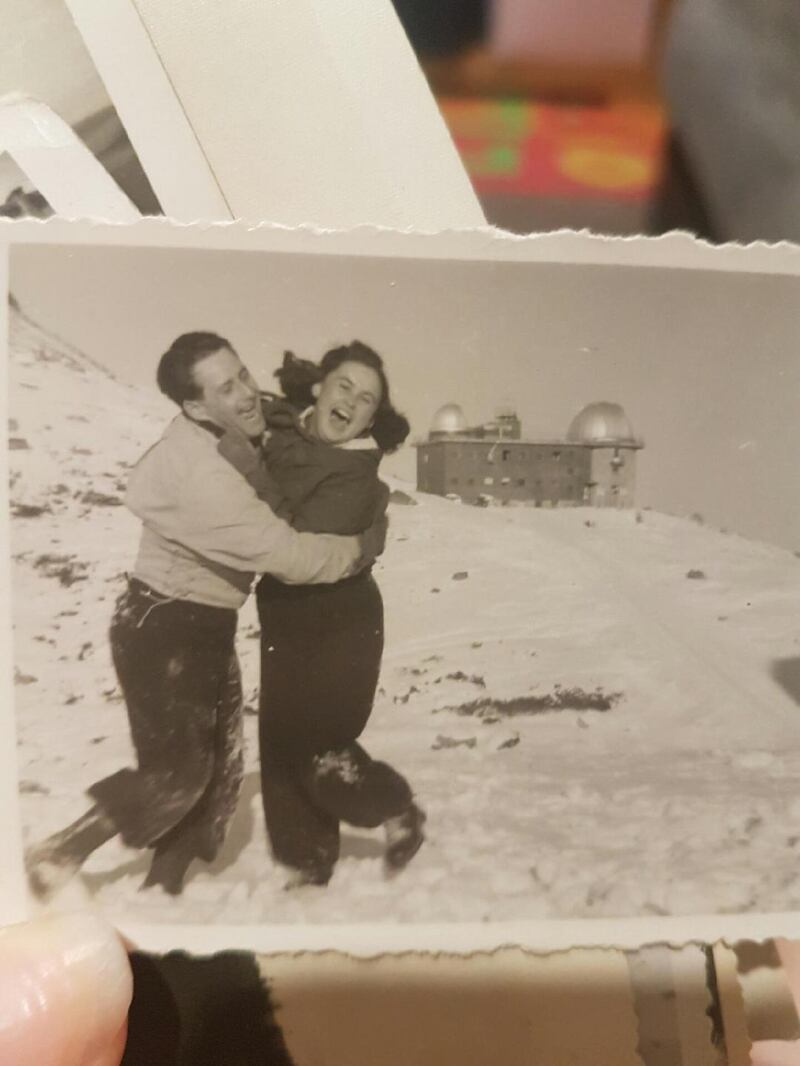 Lale and Gita Sokolov. Photograph: courtesy of Sokolov family