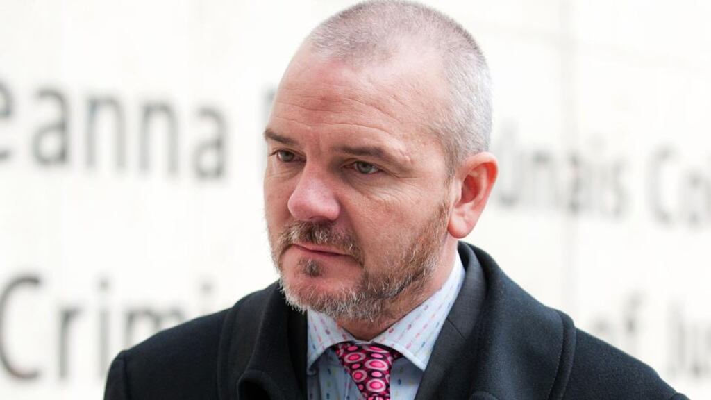 Thomas Byrne received a 16-year term, with four years suspended. Photograph: Collins Courts