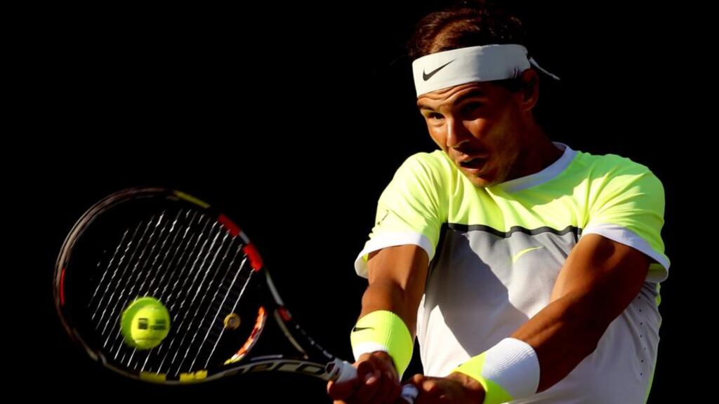 Winner of last year’s French Open Spain’s Rafael Nadal. Photograph: Getty Images