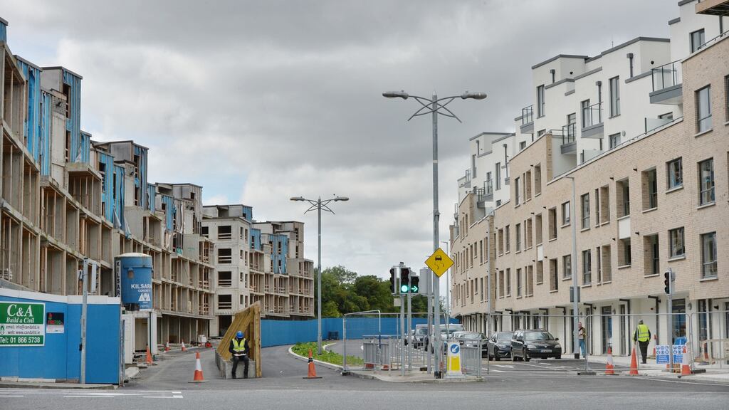 The Priory Hall complex pictured last August: the council this year refurbished the first 60 apartments. Photograph: Alan Betson