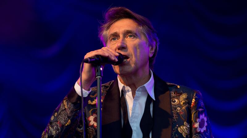 Bryan Ferry: dinner jackets at the ready. Photograph: Zak Hussein/Getty Images