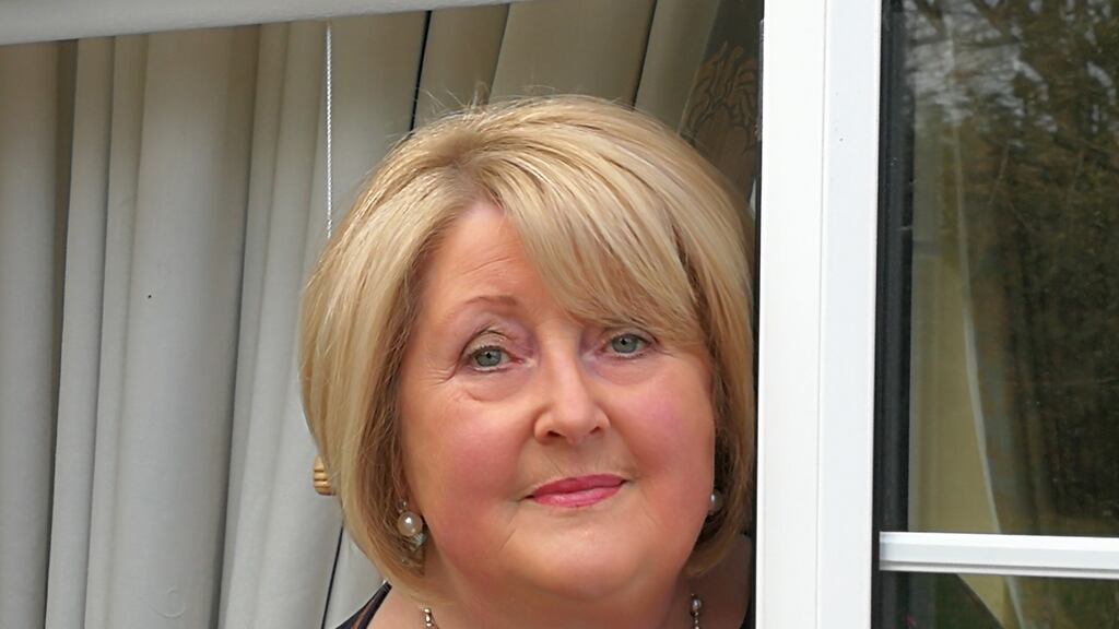 Kay Walsh has imposed her own extreme form of self isolation, she has not left the house for a week, relying on her daughter, always wearing a protective mask, to drop in supplies.