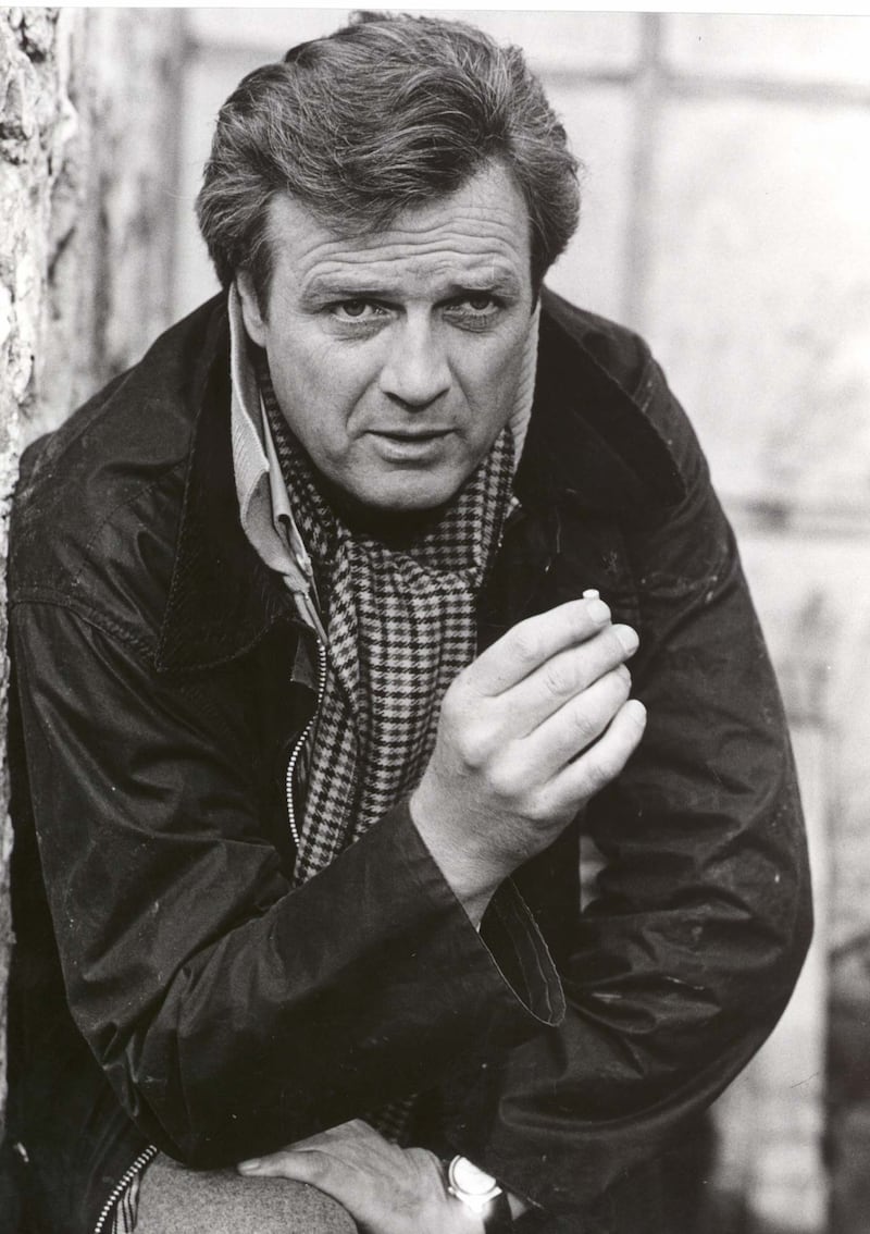 Emmet Bergin was introduced throwing significant glances at Mary McDermott, a newcomer to Glenroe, along with daughter Biddy. Photograph: Collins Dublin