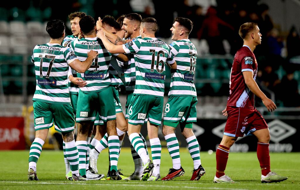 Shamrock Rovers boasts a record 20 League of Ireland titles and 25 FAI Cups. Photograph: Ryan Byrne/Inpho