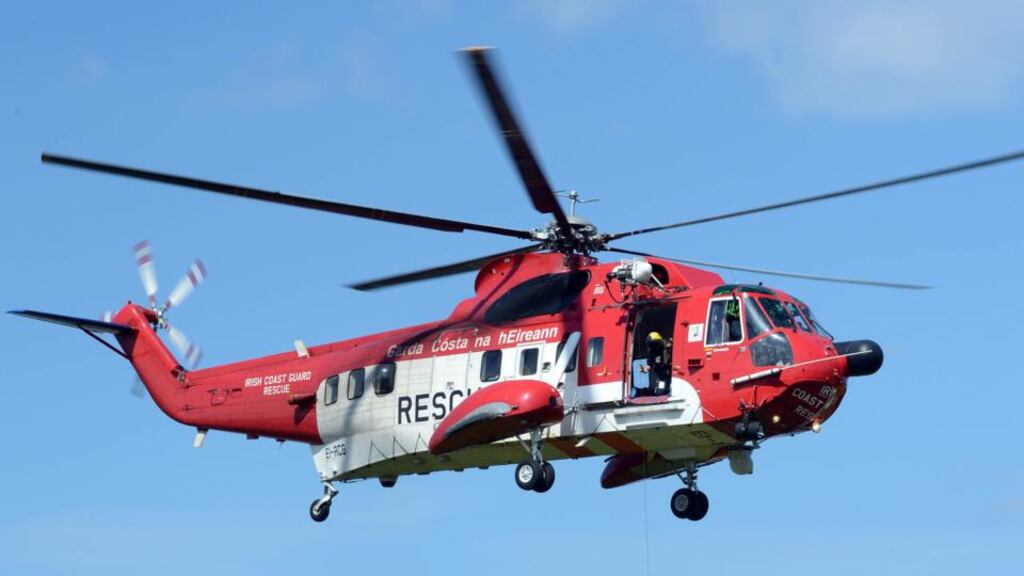 Aaron O’Flaherty was airlifted to hospital on Sunday after falling into the sea in Co Clare.  Photograph: Eric Luke/The Irish Times