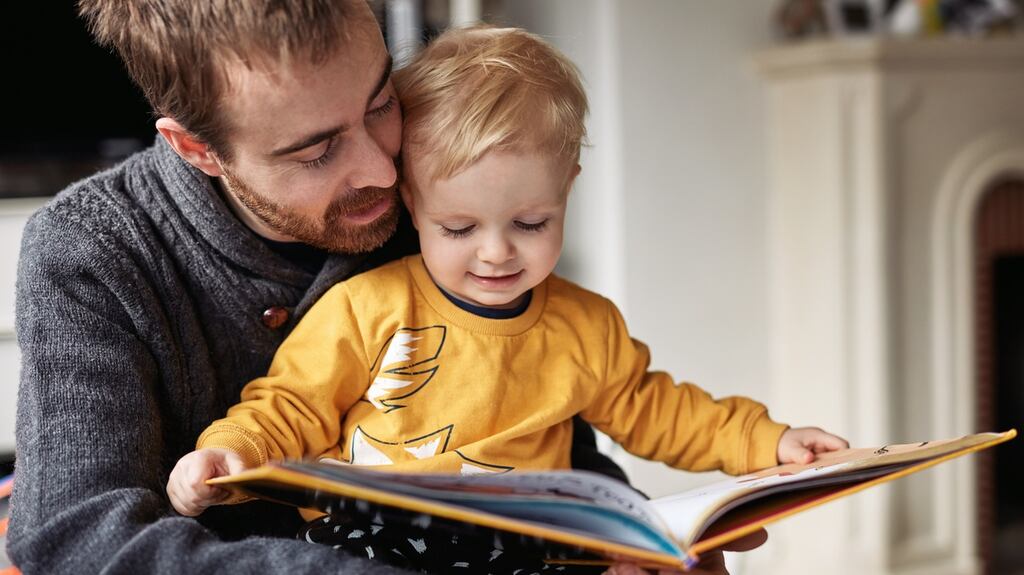 Parents frequently read to their junior infant children despite the pressures of managing work and caring routines, a major new study has found. Photograph: iStock