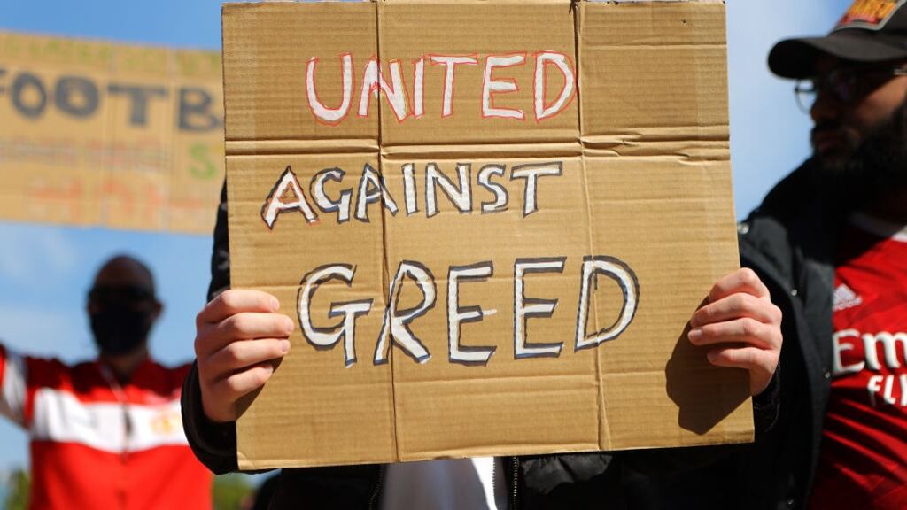 “The marketplace is an important part of every economy but when it is driven by greed then it must be called to account.” Photograph: James Gill/Getty Images