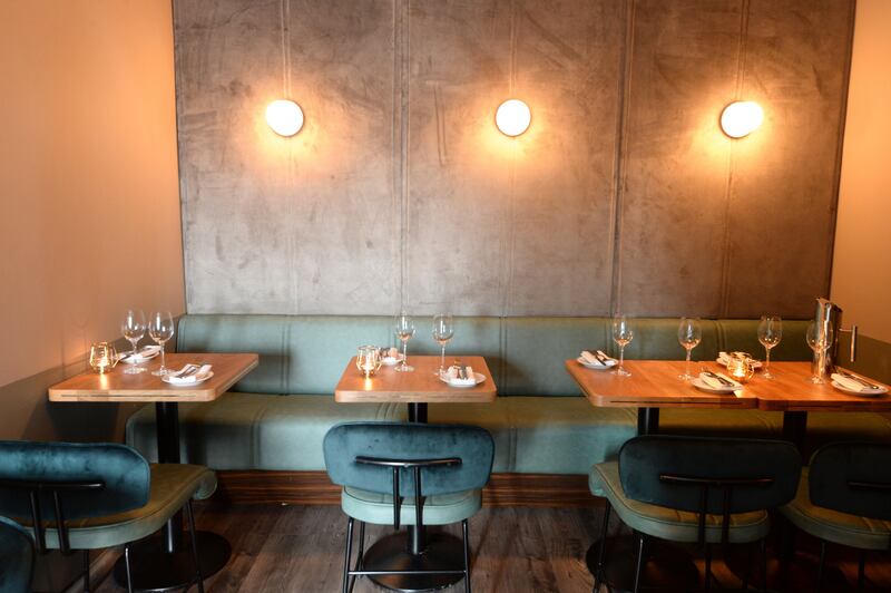 Little Mike’s: Gaz Smith says his new wine bar is ‘the kind of place to come and share a bottle of wine over a plate of seafood and charcuterie with friends’. Photograph: Dara Mac Dónaill