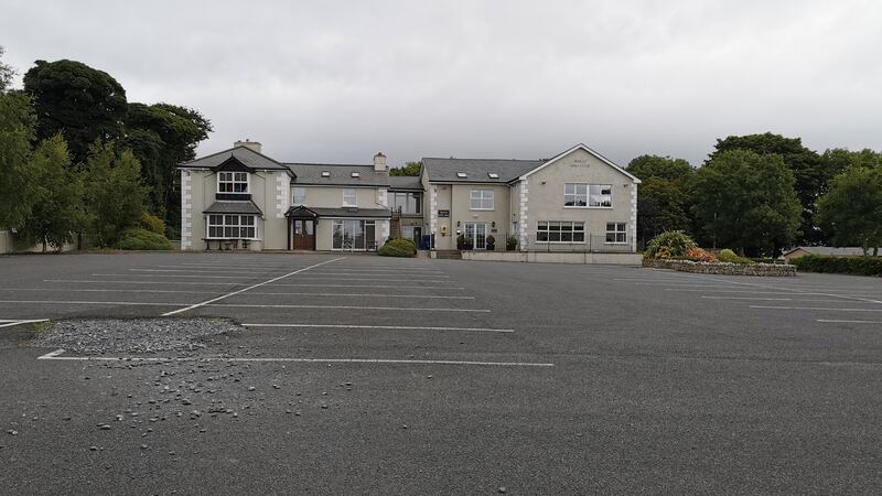 The clubhouse – who also used to house the Grange Kitchen restaurant – lies empty.