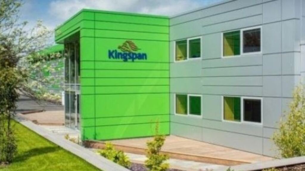 Kingspan has said it is forecasting full-year trading profits of about €440m for 2018