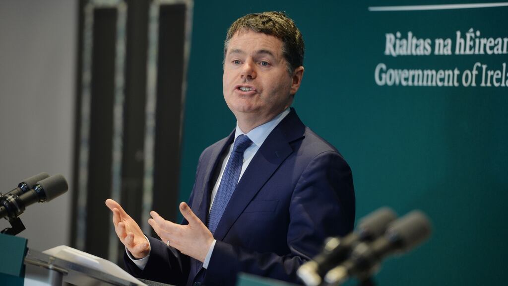 Minister for Finance Paschal Donohoe has leaned heavily on the banks that were bailed out a decade ago to remind them of their responsibilities to society. Photograph: Alan Betson