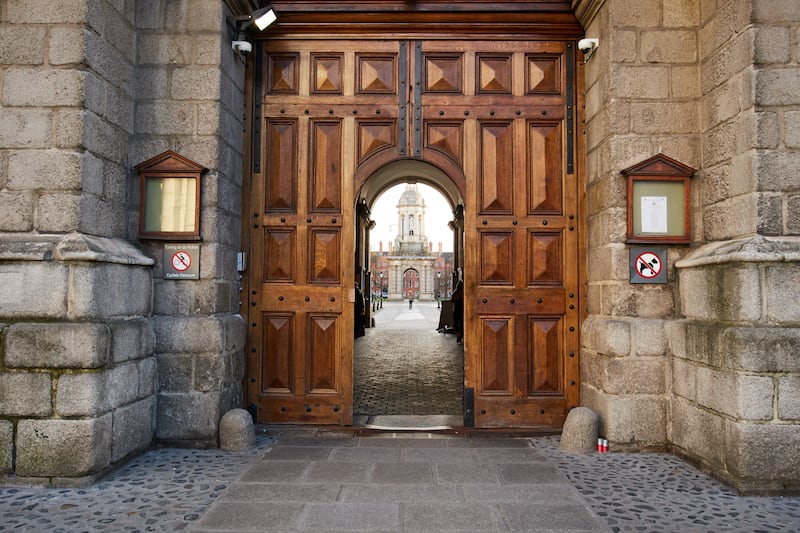 Liam says working in the college gave him a good knowledge of where buildings were. Photograph: Getty Images
