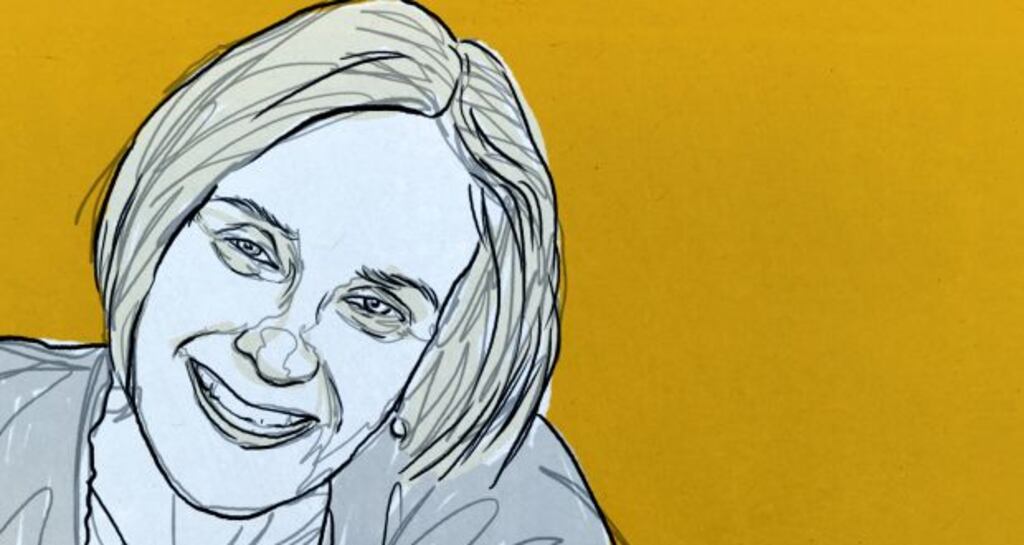 Jane Clarke’s debut collection is The River (Bloodaxe). Image: Dearbhla Kelly