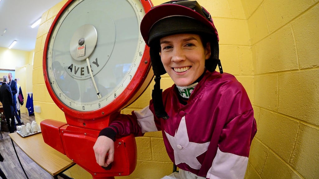 Rachael Blackmore: doffed her cap to the likes of Katie Walsh and Nina Carberry who paved the way for other women jockeys with their remarkable careers. Photograph: Healy Racing.