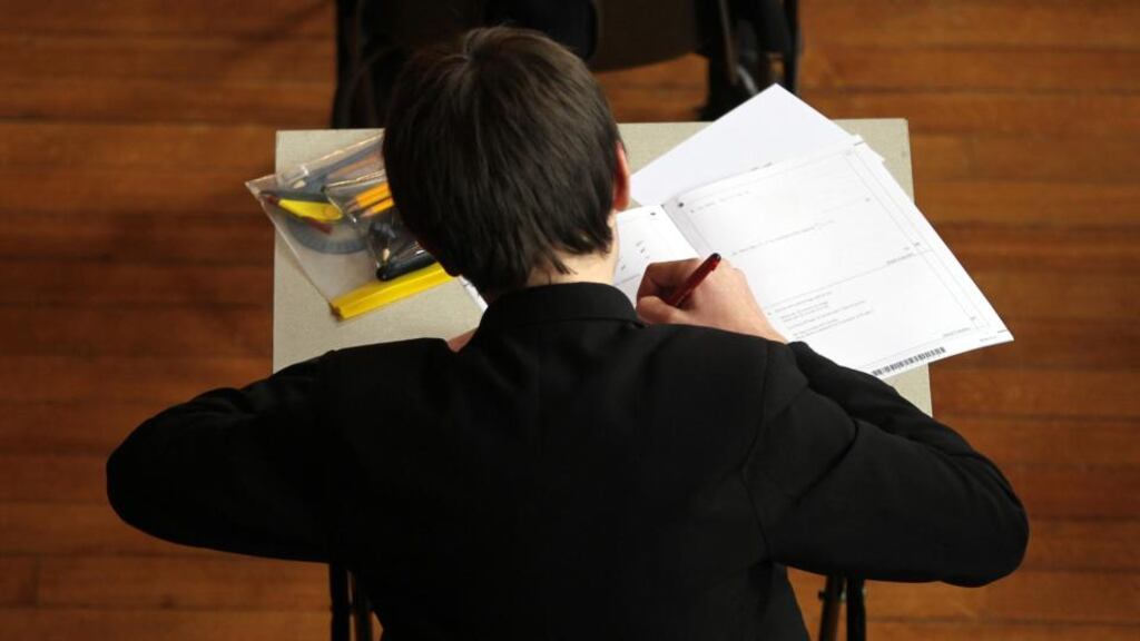 I mbun GCSE. grianghraf: david davies/pa