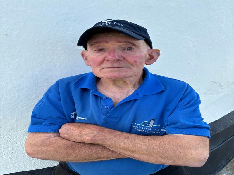 Éamonn McAteer, the last attendant at Fanad Head lighthouse. Photograph: Arthur Beesley