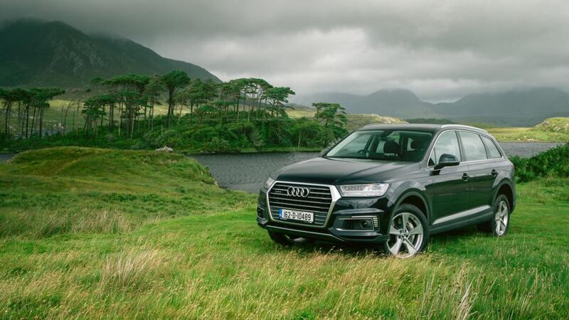 The Audi Q7 e-tron