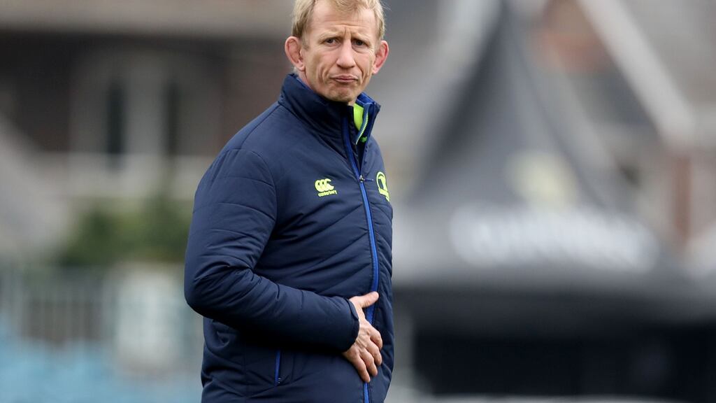 Leinster head coach Leo Cullen: “Competition is good and guys want to be successful.” Photograph: Dan Sheridan/Inpho