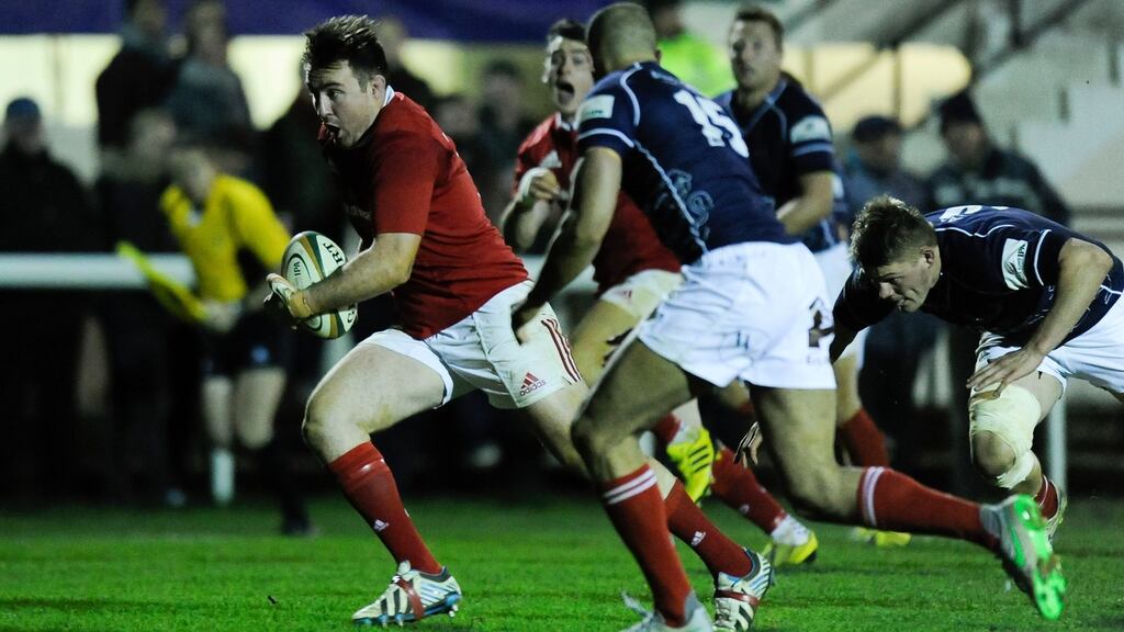 The former Ireland Under-20 captain Niall Scannell  will make his fourth appearance of the season for Connacht. Photogaph: Ashley Western/Inpho