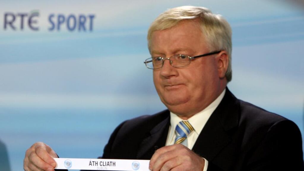 Leinster Council chief executive Michael Delaney will become the highest ranking GAA official to take fundamental issue with the recommendations for championship change of the Football Review Committee published before Christmas. Photograph: Dan Sheridan/Inpho