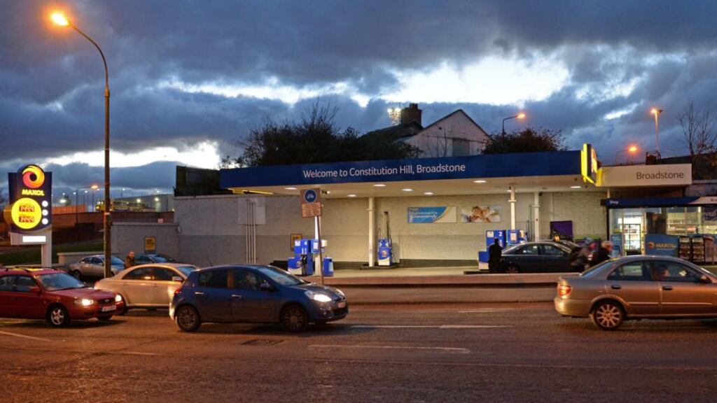The Maxol service station at Constitution Hill, Dublin 8. Photograph: Eric Luke