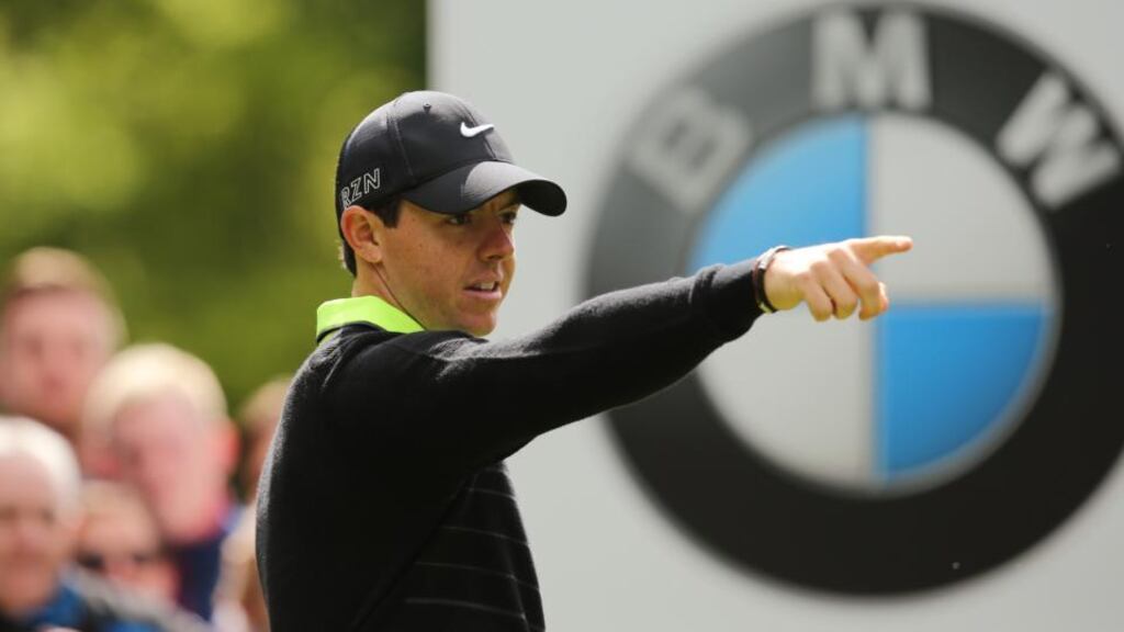 Rory McIlroy returns to Wentworth this week for the PGA Championship, a tournament which kickstarted a magic year for the world number one in 2014. Photograph: Reuters