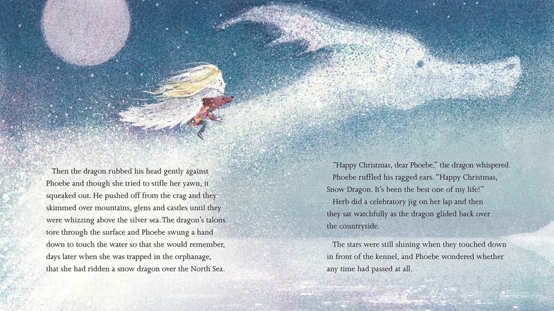 The Snow Dragon: Illustration: Fiona Woodcock