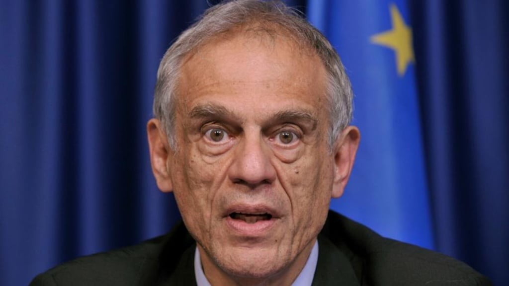 Cypriot finance minister Michael Sarris Photograph: Reuters
