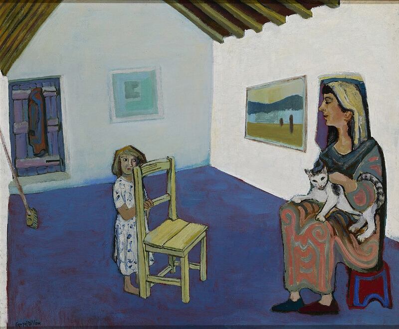 Little Girls Wonder by Gerard Dillon