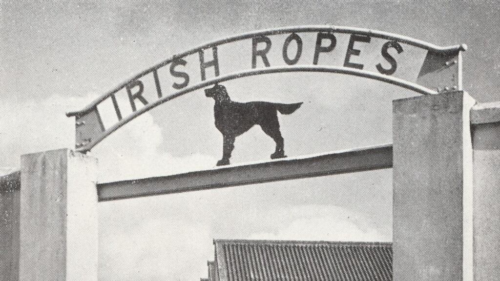 The Irish Ropes company began in a disused British cavalry barracks in Newbridge, Co Kildare, in 1933, and became famous for its Red Setter binder twine.