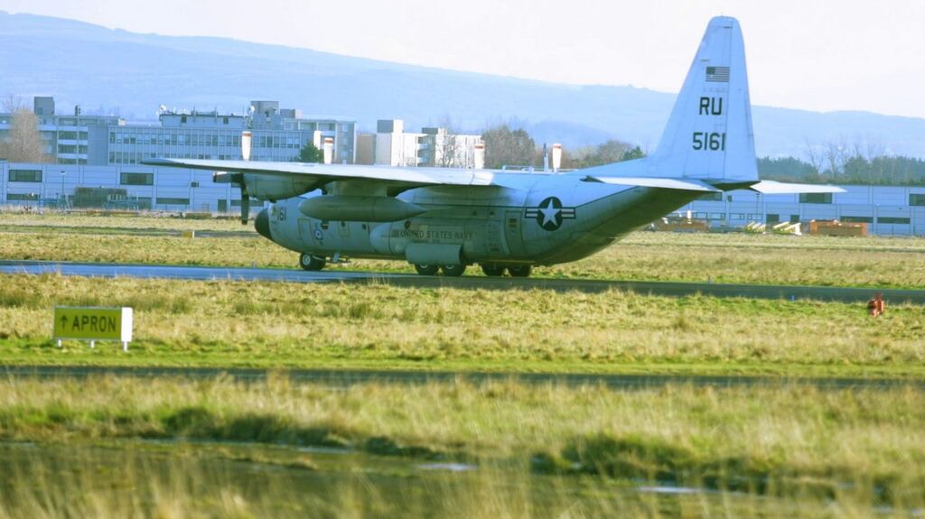 The men allegedly wanted to search two US-owned aircraft at Shannon Airport. File photograph: James Horan/Press 22