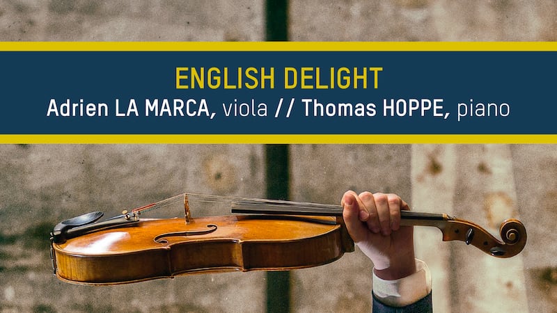 Adrien La Marca and Thomas Hoppe - English Delight: stylish poise and broad taste
