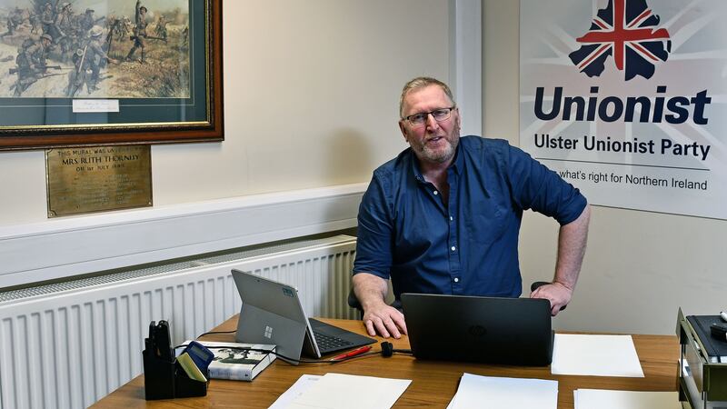 Doug Beattie has “absolute respect” for everyone’s religious beliefs. Photograph: Colm Lenaghan/Pacemaker