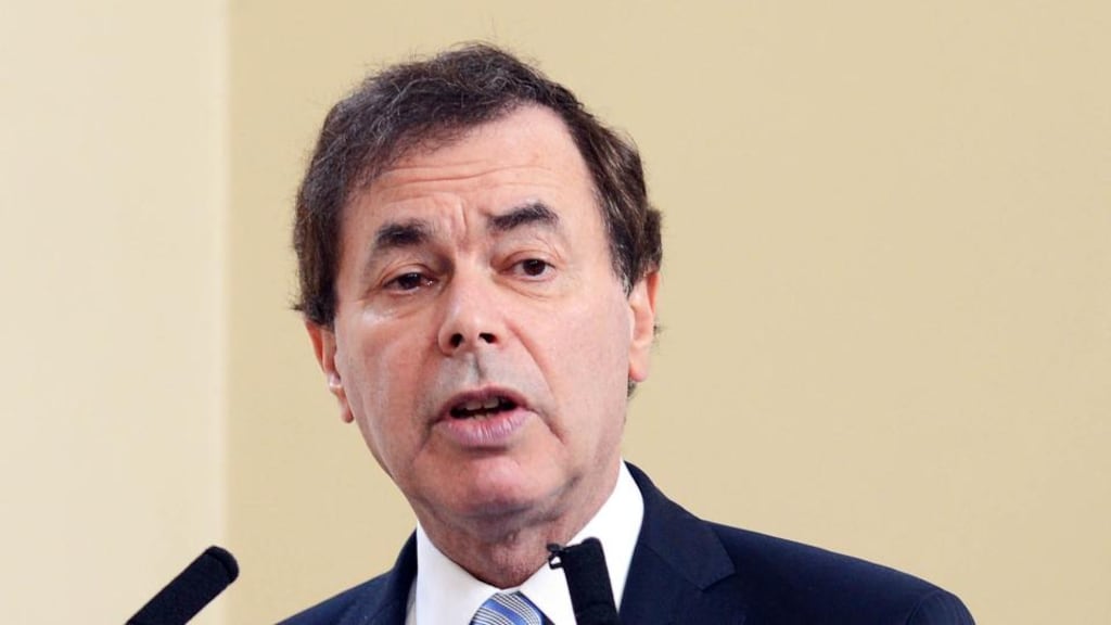 Minister for Justice and Equality Alan Shatter:   said  that while single-cell occupancy was the ideal regime for jails, it was not possible for the new Cork facility in this time of recession.  Photograph: Eric Luke