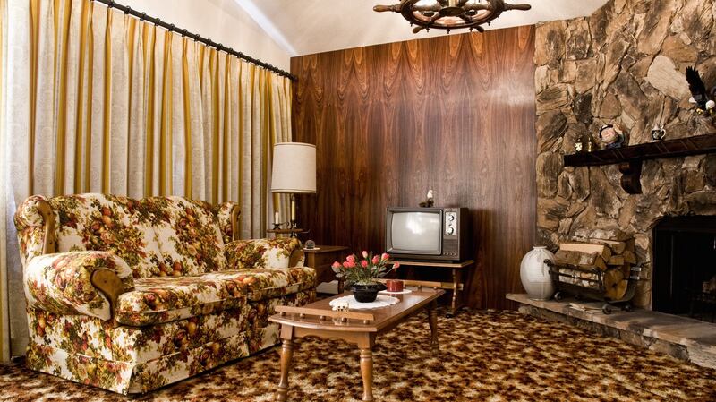 The good room, where lowly family members were forbidden from entering unless there were visitors. Photograph: Getty