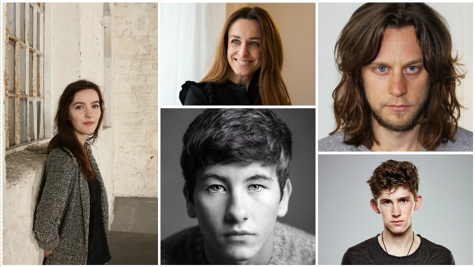 Film: (clockwise from left) Ann Skelly was first spotted at an unsuccessful call for John Carney’s Sing Street; Ruth Coady has produced two films to be released in 2017, Mary Shelley and The Delinquent Season; Tadhg Murphy will be playing an IRA man for Oscar-winner John Ridley in Guerrilla; Barry Keoghan’s career is set to go global, having made his name in the likes of Love/Hate; Fionn O’Shea stars in Handsome Devil, which will close close the Dublin International Film Festival in February