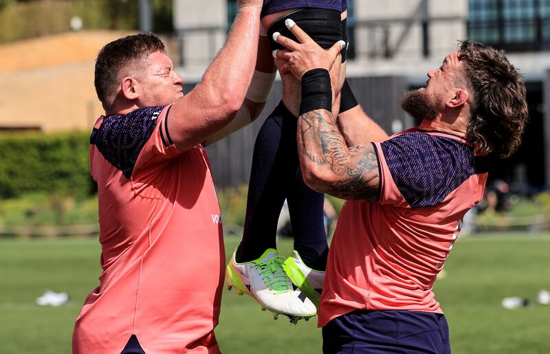 Leinster duo Tadhg Furlong and Andrew Porter are Ireland's first choice props. Photograph: Dan Sheridan/Inpho