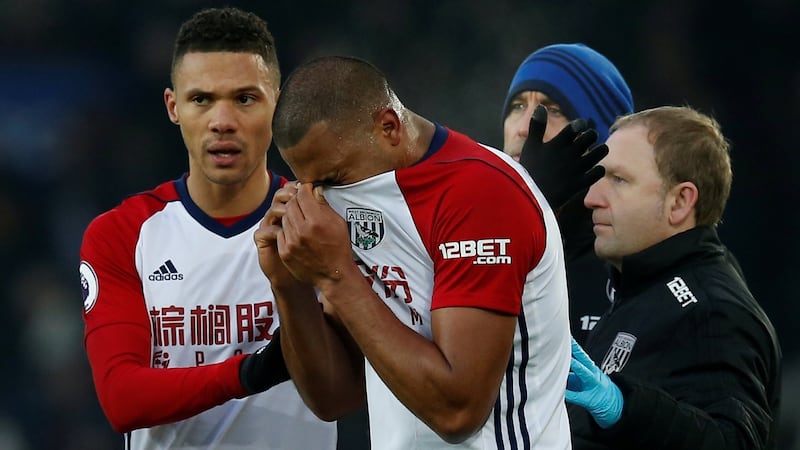 Rondon was left in tears afterwards. Photo: Andrew Yates/Reuters