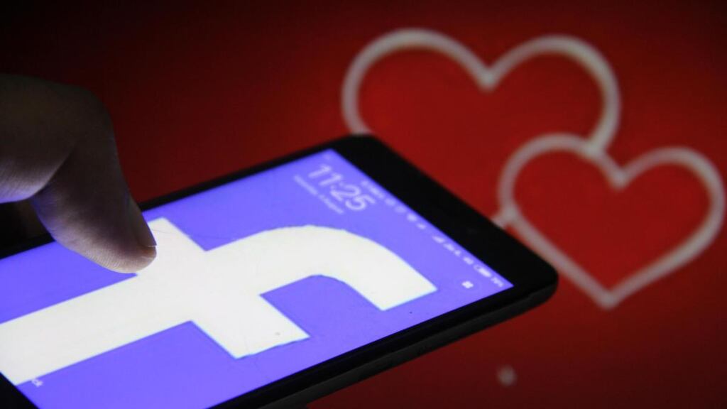 Secret Crush: if your crush adds you to their list, Facebook will reveal you to each other. Photograph: Nasir Kachroo/NurPhoto via Getty