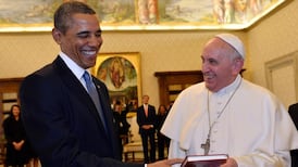 Obama meets Pope Francis at the Vatican