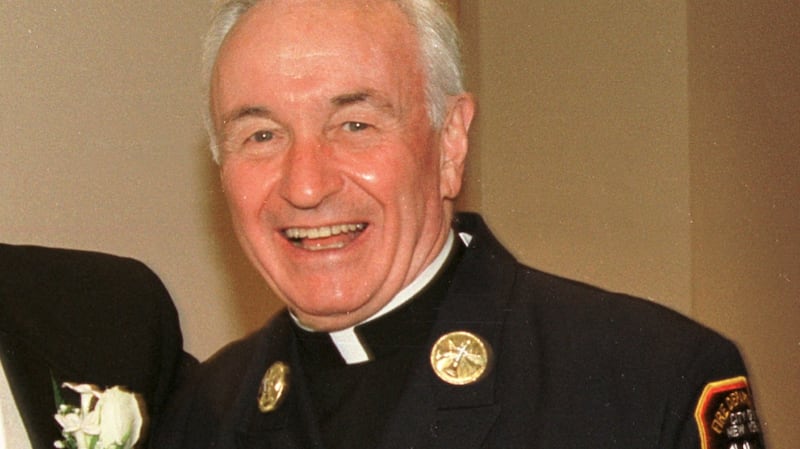 Fr Mychal Judge drew from the hardships in his own life to reach out to the poor and the dispossessed when they needed it most. Photograph: Jim Lord/Getty Images